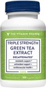 비타민 Shoppe Triple Strength Green Tea Extract 750mg 캡슐 EGCG - 지방 대사를 지원하는 천연 산화제 - Fights Free Radicals - Decaffeinated (100 채식 캡슐)