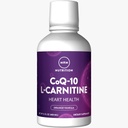 MRM 영양 CoQ-10 L 카르니틴 액체 | 오렌지 - 바닐라 맛 | 에너지 + 산화 방지제 | 자연적으로 파생된 CoQ-10| 32 인