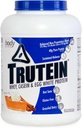 몸 영양 Trutein 높은 단백질 분말: 45% Whey, 45% Casein, 10% 계란 백색, 글루텐 자유로운, 낮은 나트륨, 잔디 페더럴 익스프레스 Whey 단백질 분말, 체육관 보충교재 & 아침 Shake, 호박파이, 4lb