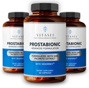 Graminex와 VITASEI Prostabionic, Saw Palmetto, Pygeum Africanum - 남성을위한 Bladder 제어 및 전립선 보조제 - 60 캡슐 (포장 3)
