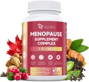 여성, 10 억 CFU Probiotic, 19-in-1 Multivitamin & Ashwagandha 추출물, DIM, Hormonal Balance, 지원 핫 플래시, 나이트 스웨터, 무드, 수면|Vegan, 120 캡슐