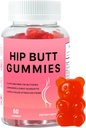 Hip Butt BBL Gummies for Butt Fast Growth and Enhance, 60 Bigger Butt Fast, 여성 부트 향상을위한 Booty Gummies