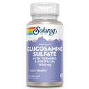 SOLARAY 글루코사민 황산염 1500mg의 건강한 합동 지원 보충교재, Turmeric & Boswellia를 가진 강력한 연결 조직 및 합동 건강 공식, 60 일 돈 뒤 보증, 30 봉사, 60 VegCaps