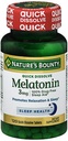 자연의 상표 Bounty Melatonin 빠른 용해 정제, 120 ct