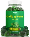 데일리 슈퍼 그린 구미스트 에너지 | Moringa, Spirulina, Chlorella, Veggies & More | 8 Blends | 여성과 남성 | Vegan, Non-GMO 보충교재 | 60 Count