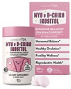 전설적인 우유 순수한 Inositol Chewable 정제 - Myo-Inositol & Hormonal Balance & Fertility Support를 위한 D-Chiro 보충교재 - 이상 40:1 비율 - 30 일 공급