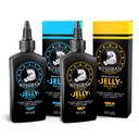 Bossman Beard Oil Jelly Kit (2 Scents) - Beard Growth Softener, 천연 성분이있는 Moisturizer Lotion Gel - Beard Growing Product (Magic & Gold Scents)