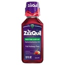 ZzzQuil, 야간 수면 보조 액체, 50 mg Diphenhydramine HCl, No.1 수면 보조 브랜드, 가을 Asleep Fast, Non-Habit Forming, Calming Vanilla Cherry, 12 FL OZ