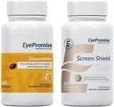 EyePromise Zeaxanthin 눈 비타민과 스크린 방패 비탄 Chewable 눈 비타민