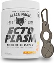 Black Magic Ecto Plasm - Sherbet Pop - 수공 펌프 Igniter, 증가 된 Hydration & Vascularity (400g, 20 Scoops) Enbanc 건강 키 체인