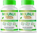 Mounje 순수한 Keto 캡슐, Mounje 순수한 고급 공식 알약 - 최대 힘, Mounje 순수한 모든 자연적인 Keto 알약 MounjePure 캡슐, Mounje 순수한 공식적인 알약 리뷰 (2 팩)