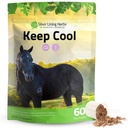 Silver Lining Herbs Keep Cool Horse Calming 보충교재 - 말 건강 달력 & 초점 보충교재 - Chamomile, Echinacea 및 더 많은 것을 포함하여 자연적인 허브를 가진 말 Calming 보충교재 - 1 lb 60 일 공급