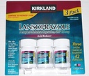 Kirkland Signature Lansoprazole 15 mg. 산성 흡진기, 42 캡슐