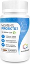 NutraBlast Vaginal Probiotics for Women Digestive, Intimate Balance, UT & Vaginal Health - 50 억 CFU - 6 Strains, Prebiotics, Cranberry Extract & D Mannose - 여성 프로 바이오 틱 (30 카운트)