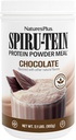 NaturesPlus SPIRU-TEIN, 초콜릿 - 2.1 lb, 2 팩 - 식물 기반 단백질 셰이크 - 비 GMO, 채식주의, 글루텐 무료 - 68 총 서빙
