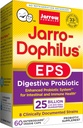 Jarrow Formulas Jarro-Dophilus EPS 고농도, Veggie 캡슐 당 25 억 셀, 위장 건강 지원, 60 개 (콜 선박, 팩 2)