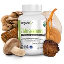Organixx USDA 유기 버섯 보충교재, 7개의 Fermented 버섯 – 사자 Mane, Shiitake, Cordyceps, 터키 꼬리, Reishi – Immune & Digestion 지원을 위해, 60의 채식 캡슐