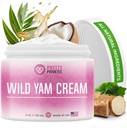 호르몬 균형을위한 유기 야생 Yam 크림 - 호르몬 지원을위한 자연 야생 뿌리 - Wild yam Oil 여성을위한 편안함 무드 수면 생리 지원