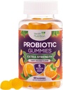 Probiotic Gummies 5 억 CFU - Digestive Health & Gut Support Gummy for Women, Men, & Kids, Immune Support, Non-GMO, Vegan, 60 Gummies에 대한 일일 프로 바이오 틱 보충