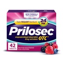 Prilosec OTC, Omeprazole 지연 방출 20mg의 산성 흡진기, 24 시간 기복, 모든 일, 모든 Night*, Heartburn 약, 20mg의 Wildberry 풍미, 42 정제를 위한 Frequent Heartburn를 대우하십시오