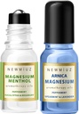 Magnesium 냉각 혼합 롤 2 팩 - 생일 크리스마스 또는 Stocking Stuffers을위한 완벽한 셀프 케어 선물