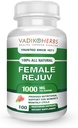 Vadik Herb의 여성 Rejuv | PMS Relief Supplement Premenstrual Cycle Support에 대한 초본 치료 | 생리적 크림 및 기간을위한 초본 공식 복합 재료 | 자연적으로 균형 호르몬 (1 팩)