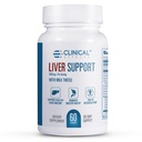 임상 효과 : Liver 지원 - 천연 우유 이틀 및 아연 보충 - 60 Veggie 캡슐 - Detox 및 Cleanse The Liver - 지원 Liver 기능과 소화 건강 - 미국에서 만든