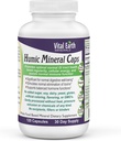 Vital Earth Minerals Humic Minerals 캡슐 - 자연적으로 Occurring Fulvic 산, Detox, Gut 건강, 웰빙, 120 조사를 위한 Alkalizing 무기물 보충교재를 가진 70+ 추적 무기물