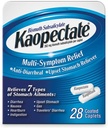 Kaopectate Multi-Symptom Anti-Diarrheal& Upset Stomach Reliever, 28의 모자, 백색