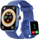 ENOMIR Smart Watch for Women Men (Answer/Make Calls) iPhone/Android/Samsung, Alexa 내장, [1.91" HD Screen] Heart Rate/Sleep/SpO2 Monitor(Blue)와 호환 가능