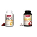 Jarrow 공식 MK7는, 뼈 건강을 승진시킵니다, 90 mcg, 120 Softgels & 여분 힘 메틸 B-12 1000 mcg & 메틸 Folate 400 mcg + P-5-P의 규정식