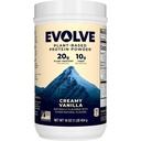 Evolve 단백질 분말, 이상적인 바닐라, 20g 단백질, 1 파운드