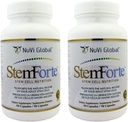 Plus Stem Cell Nutritional Supplements for Men, Women - Two Bottles - Advanced Stem Cell and Telomere Activity Support - 줄기 세포의 자연 방출 촉진, 에너지 증가, 초점, 무드