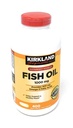 Kirkland Signature Fish Oil은 오메가-3 지방산, 800 Softgels, 1000mg을 농축합니다.