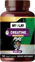 Creatine Monohydrate 3000 MG 150 캡슐 | 다이어트 보충 | 여분의 힘 자연적인 정립 | 지원 힘 & 에너지