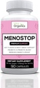 MenoStop - 핫 플래시 및 망투명 지원 - 블랙 코호시, Ashwagandha, Dong Quai, Prebiotic 및 Probiotic Blend - 30 일 공급