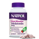 Natrol Melatonin 5mg 빠른 용해 정제, 성인, 딸기 풍미, 200의 정제, 200 까지 일 공급을 위한 잠 지원 보충교재
