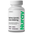 Nuray 알파 Lipoic 산 300mg - 건강한 시효를 위한 산화 보충교재, 지원 에너지 생산, Proper Nerve 기능, 대사 - 60 채식 캡슐, 글루텐 자유로운 규정식 보충교재
