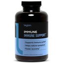 성인, 자연 면역 체계 지원 w/Vitamin C (500mg), 미국 인삼, Guduchi 및 마늘 보충교재를 위한 LEGION Immune Immune Immune 부스터.
