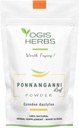 YOGIS HERBS Ponnanganni 잎 분말 (감사 조끼) - 눈, 피부, 뼈 및 면역 웰니스를위한 전체 건강 보충 | 천연 Detox Aid -100 GMS (3.5 oz)