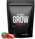 Xwerks는 100 % 뉴질랜드 잔디 볶은 호이 단백질, 25g 순수 Isolate 단백질 분말, 모든 자연 Paleo 및 Keto 친화적 인, Soy 무료 글루텐은 Digest, Strawberry, 30 서빙에 쉽게