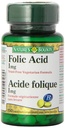 Nature 's Bounty Folic Acid 1 mg 150 정제 (5 월병 포장)