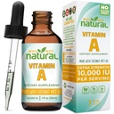 왜 자연적인 비타민 A 하락 10000 IU - 코코넛 MCT 기름, Vegan VIT를 가진 액체 retinyl Palmitate 피부 - 1개 oz 잠수함