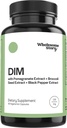 DIM Supplement Women | DIM SGS | 석류, 브로콜리, 블랙퍼 블렌드 | 여성용 에스트로겐 및 호르몬 균형 | 세포 및 조직 건강 | 60일 공급 | 클린 라벨 프로젝트 인증