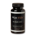 FEMMEPHARMA Mia Vita 뜨거운 플래시 보충제 Menopause Non-GMO 자연 호르몬 규정 나이트 스웨터 블랙 Cohosh & Dong Quai 60 캡슐 (30 일 공급)