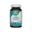 Nature's Way Fiber Delights Daily Fiber for Regularity*, 바닐라 맛, 60개의 화학 정제