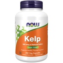 지금 보충 교재, 자연적인 Iodine의 Kelp 325 mcg, 건강한 Thyroid Function*, 최고 녹색, 250 Veg 캡슐을 지원합니다
