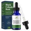 Black Cohosh Root - Menstrual Relief, Menopause Relief,Healthy Blood Pressure, Circulation - 알코올 무료 액체 추출물, 1 oz - 허브 과학 지원