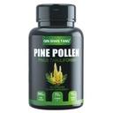 Pine Pollen 보충교재 wtih Ginger 뿌리와 비타민 C, 99%는 세포 벽, 120의 Veggie 캡슐, 여성과 남자를 위한 Focus&Immune 개량했습니다