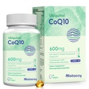 CoQ10 600mg Softgels | 높은 흡수 CoQ10 Ubiquinol 보충교재 | 비타민 E & Omega 3 6 9로 강화되는 감소된 모양 | 건강에 좋은 산화를 억제하는 발전소| 60 Softg
